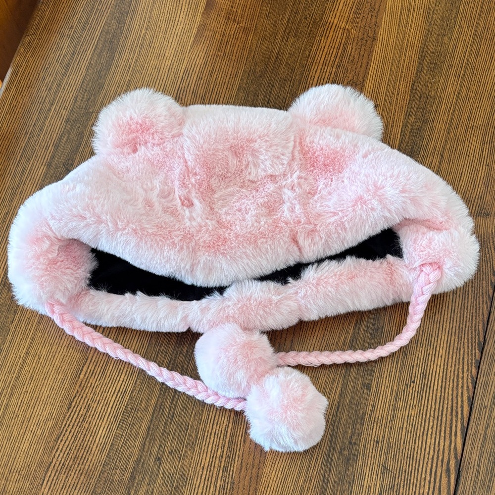 Adorable Plush Bear Ear Hat